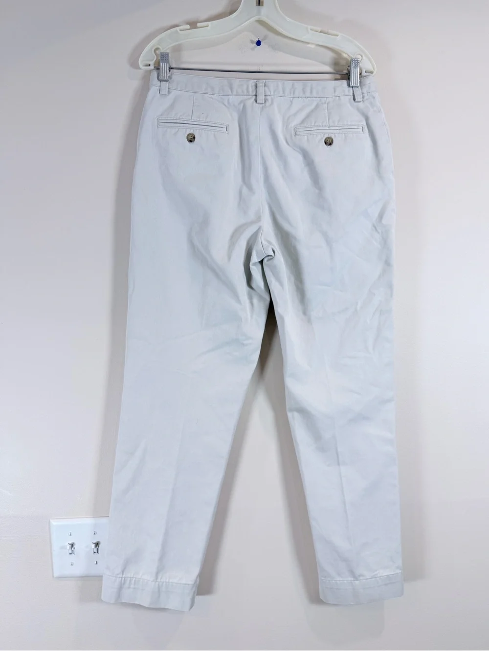 🔥Ralph Lauren Sports Light Gray Men's Casual Trousers Size 10 EC🔥